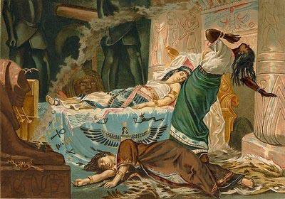 Juan Luna The Death of Cleopatra oil painting image
